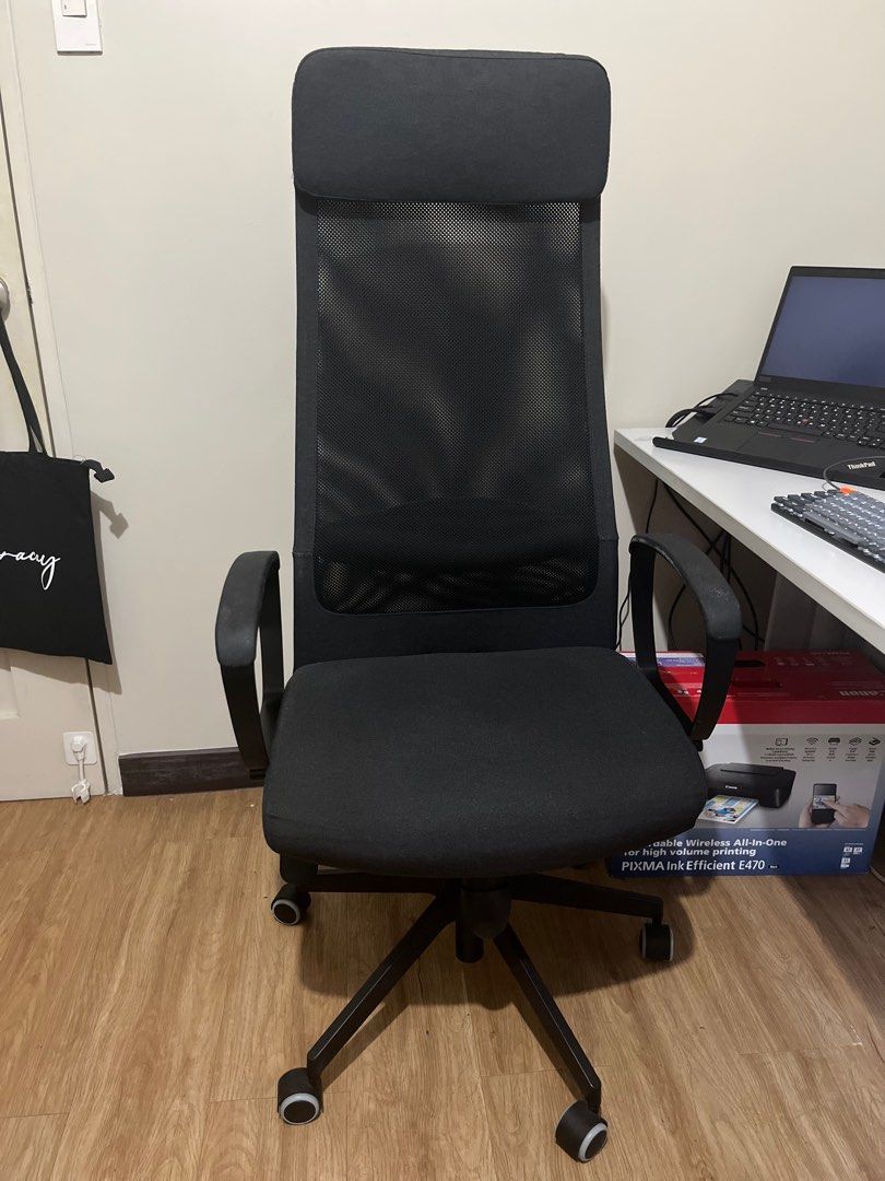 IKEA Markus Ergonomic Chair, Furniture & Home Living, Office Furniture
