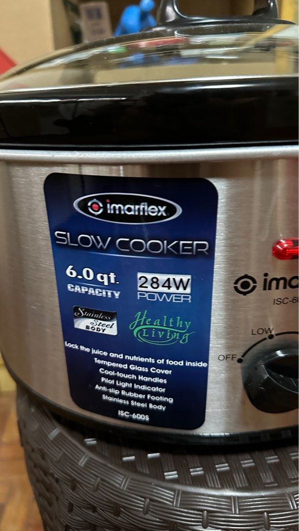 Imarflex Slow Cooker, TV & Home Appliances, Kitchen Appliances, Cookers