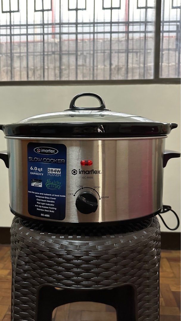 Imarflex Slow Cooker, TV & Home Appliances, Kitchen Appliances, Cookers