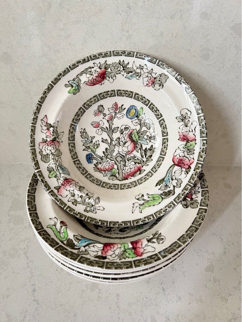 Indian Tree Kitchenware Indian Tree Cereal Bowl from Johnson Bros, Furniture & Home Living ...