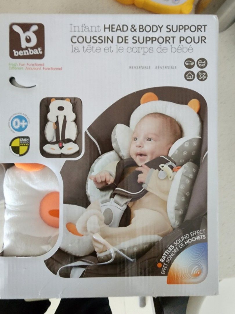 Infant head and body support Babies Kids Going Out Car Seats