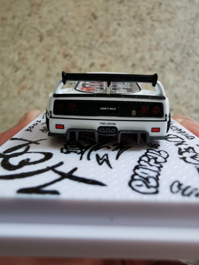 Jual Inno 1/64 Lbwk Ferrari F40 Tokyo Auto Salon 2023 White Inno64 Di - Foto 6