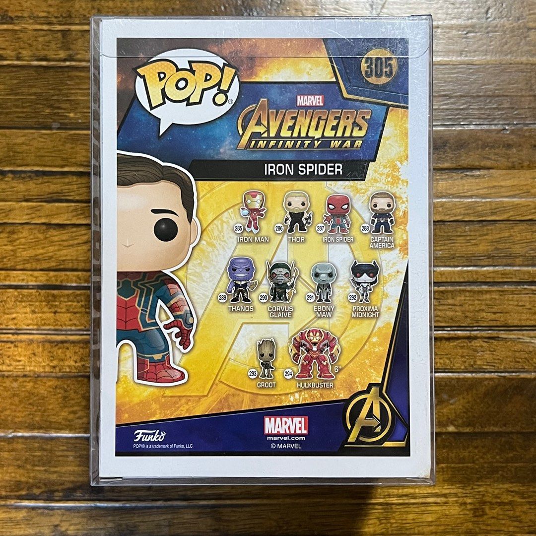 Funko pop 2024 iron spider boxlunch