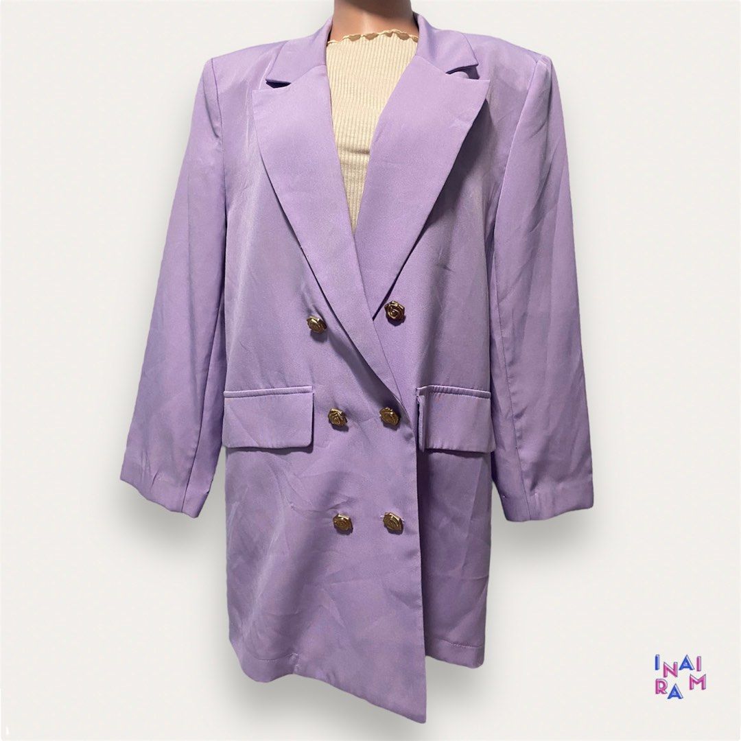 Purple hotsell blazer womens