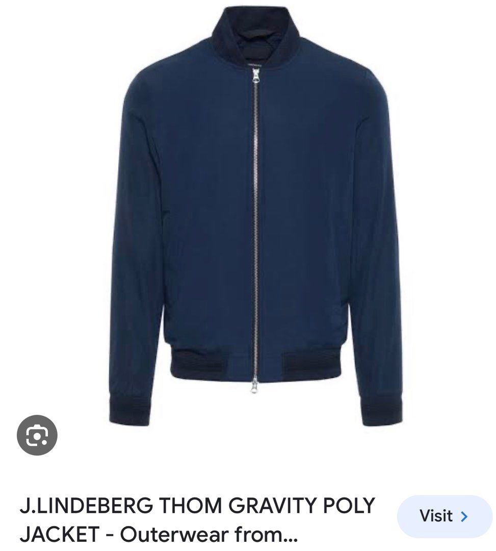 J. Lindeberg Bomber Jacket, Men's Fashion, Coats, Jackets and Outerwear