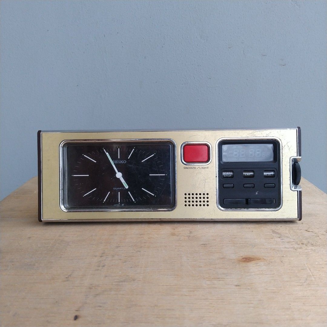 Jam meja digital seiko store