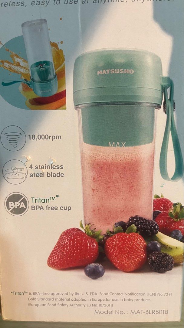 Japan House Cordless Blender, TV & Home Appliances, Kitchen Appliances