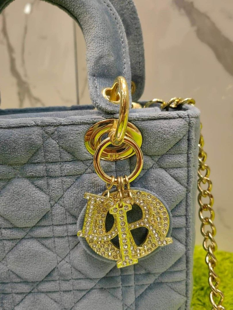 Japan Preloved Lady Dior Sling (Category: Luxury Bags & Wallets) located in Cebu City. Submitted by day.98 (Listing ID 1264969479, Image 3). Description: selected from japan surplus velvet leather coded & etikita no flaws.