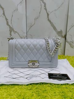 100% Authentic Chanel Leboy Limited ed Woven Runway, Luxury, Bags & Wallets  on Carousell