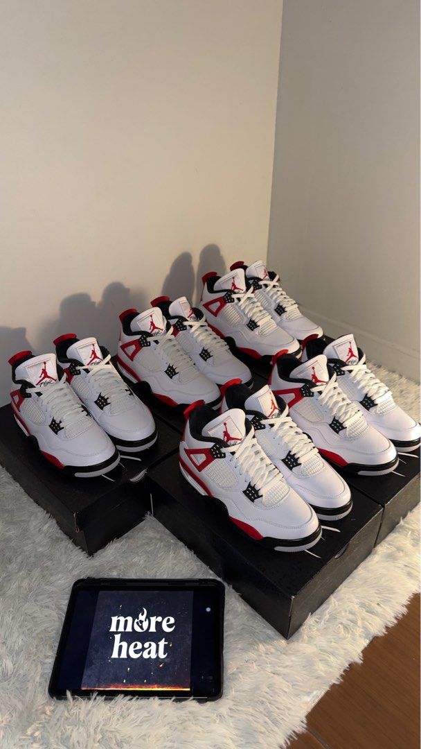 Jordan 4 Air Force One Men s Fashion Footwear Sneakers on