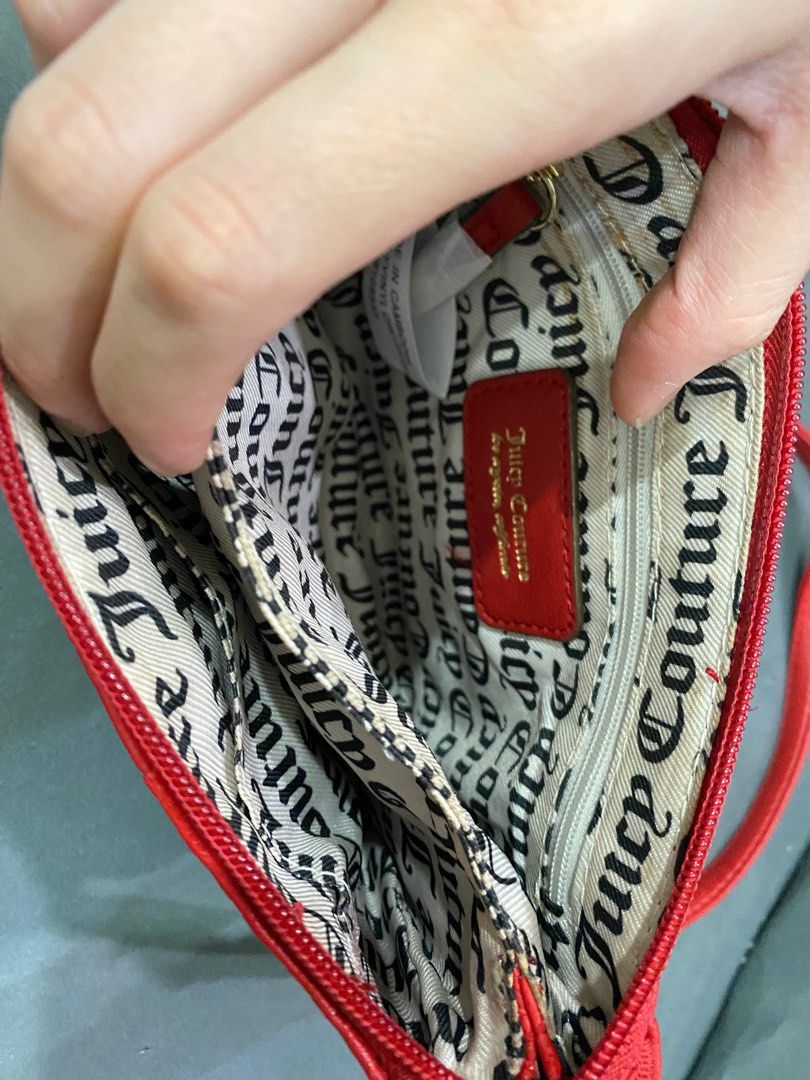 Red juicy couture clearance purse