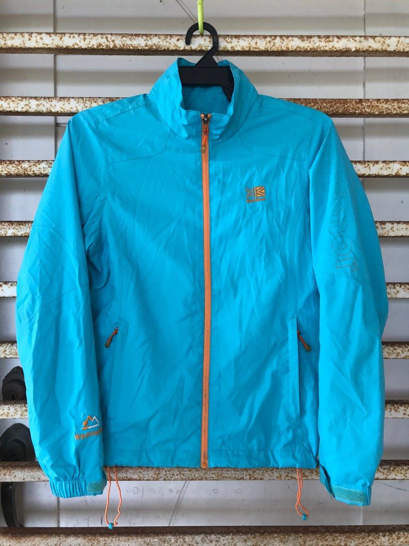 KARRIMOR Windbreaker Jacket Turquoise for Ladies M Authentic
