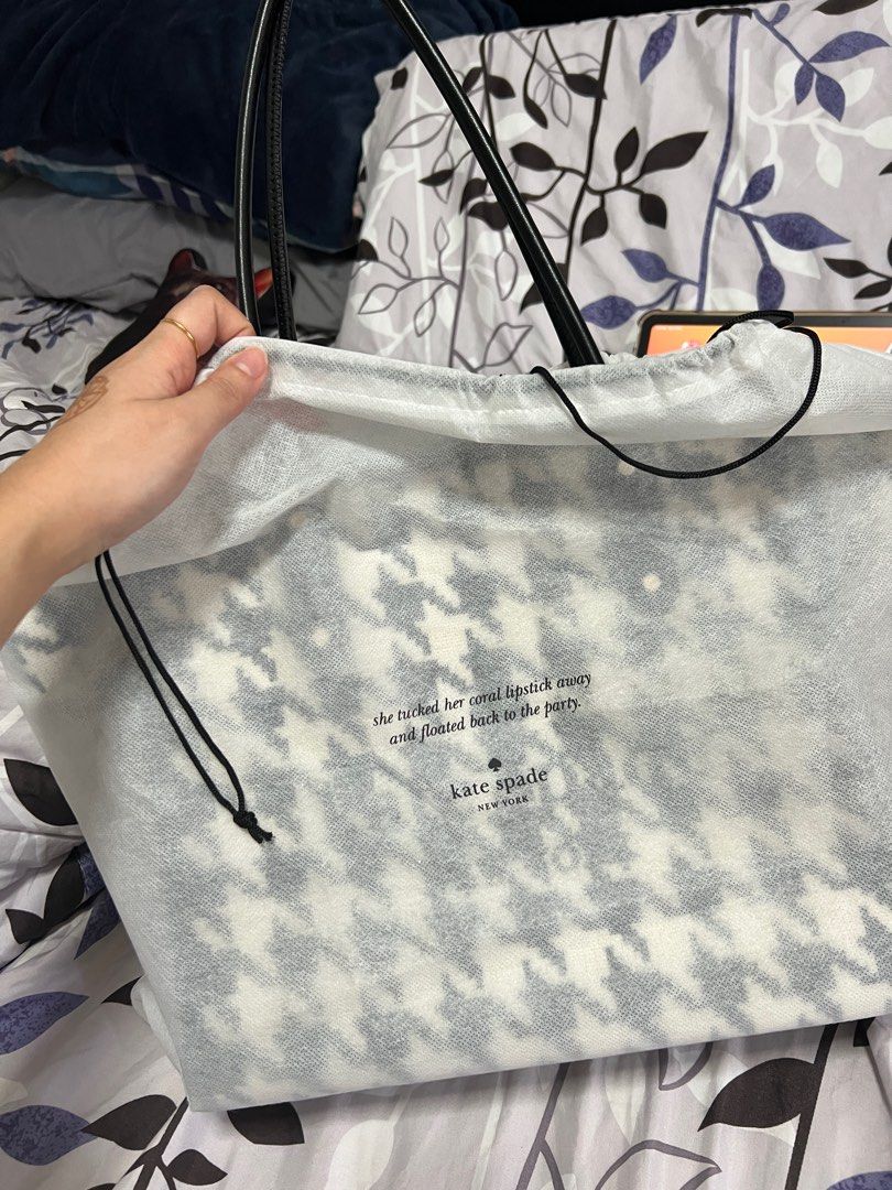 Kate spade woven discount handbag