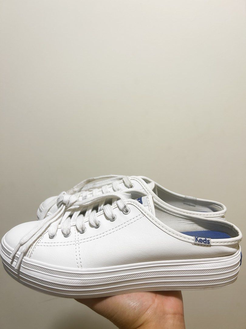 Keds leather mules on sale
