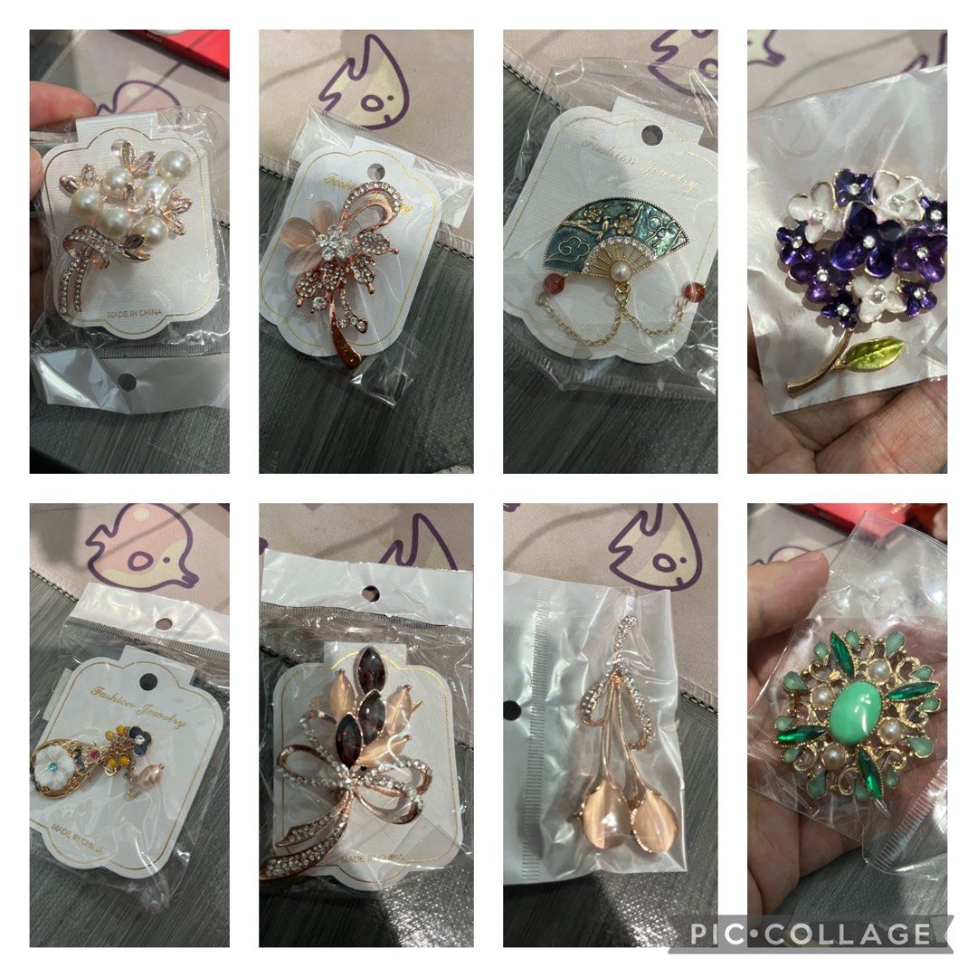 Rose gold brooches store bulk