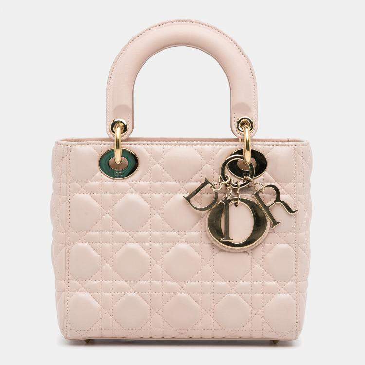 Dior baby pink hot sale bag