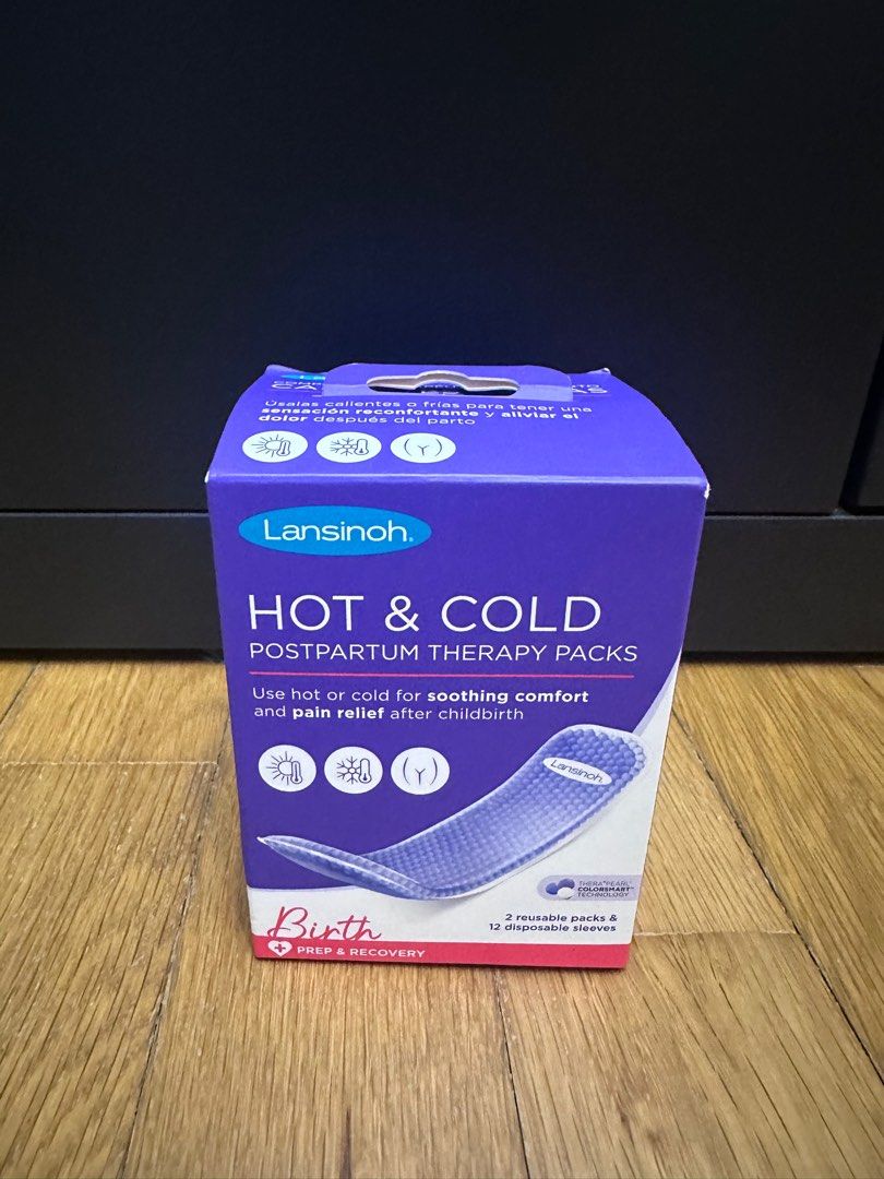 Lansinoh hot & cold postpartum therapy packs, Babies & Kids, Maternity