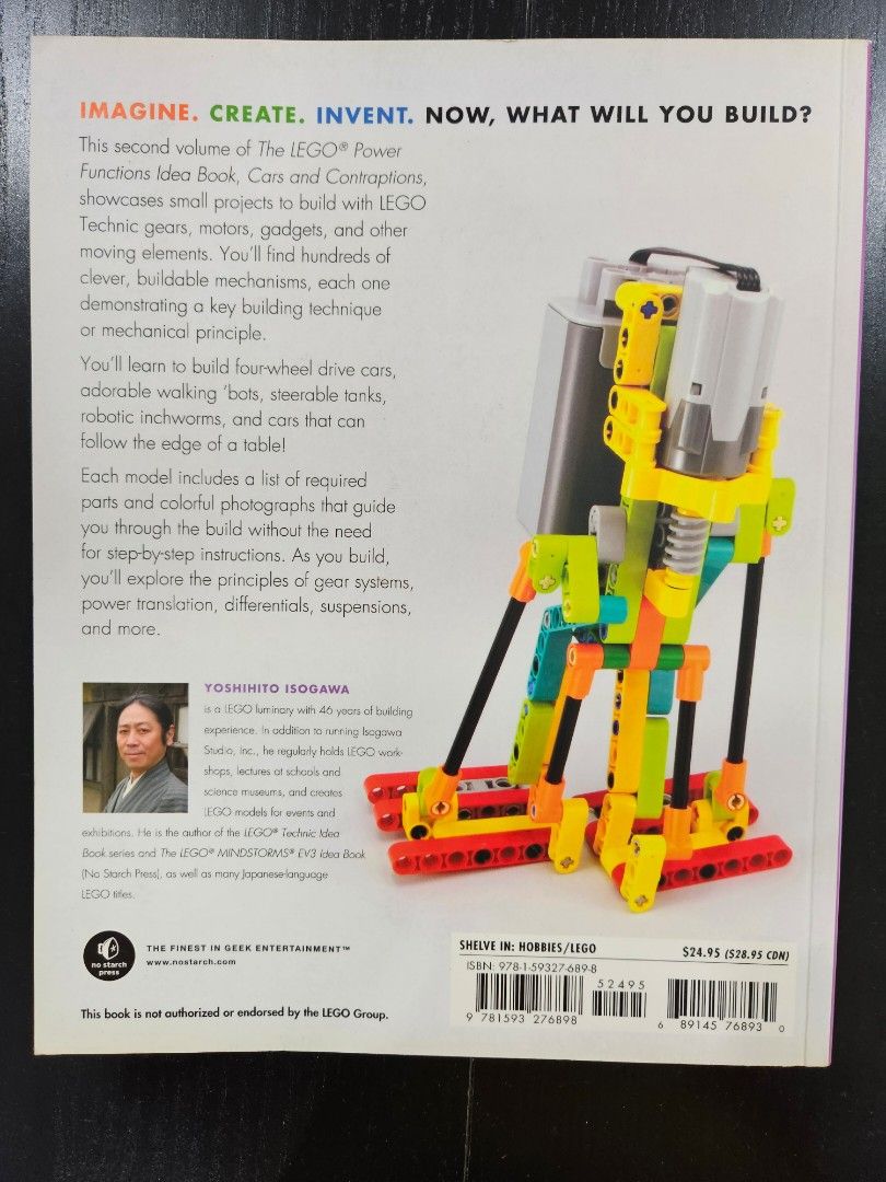 Lego power online functions book