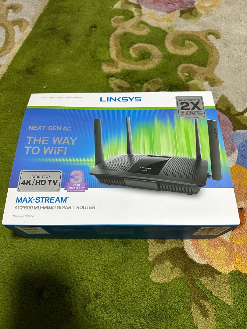 Linksys AC2600 Router, Computers & Tech, Parts & Accessories ...