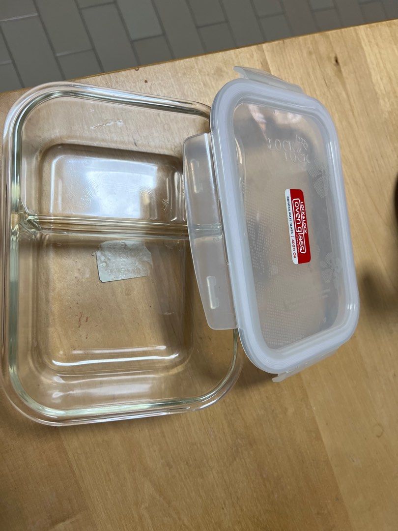Lock and Lock Glass food container Oven Safe, Furniture & Home Living