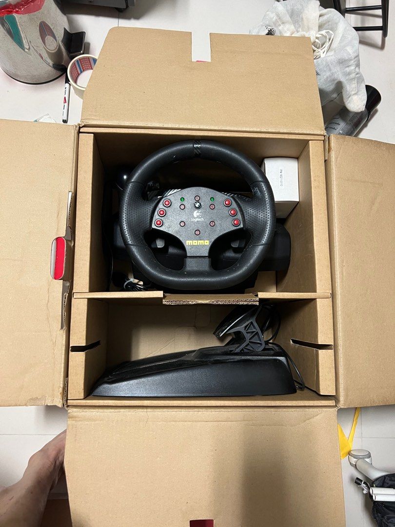 Logitech mono pc steering, Computers & Tech, Parts & Accessories, Other ...