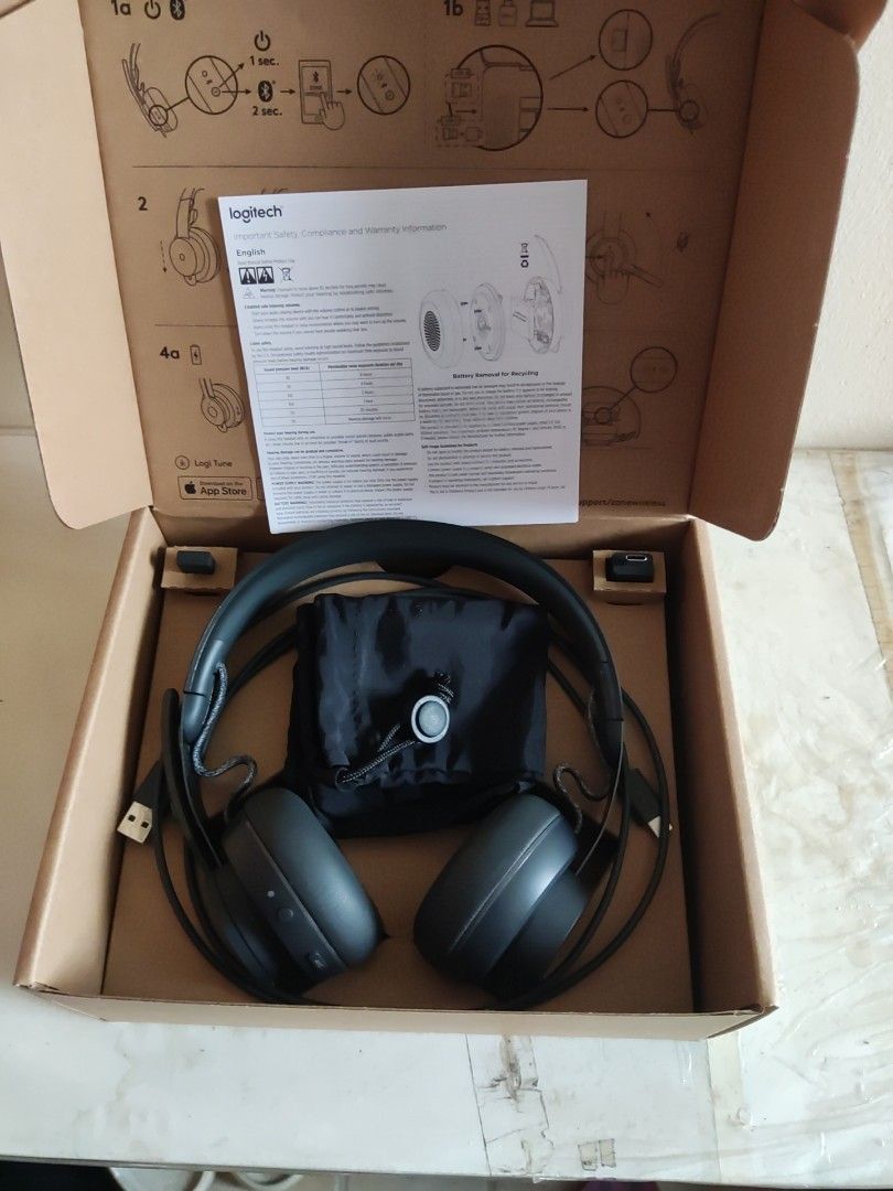 Logitech Zone Wireless, Audio, Earphones on Carousell