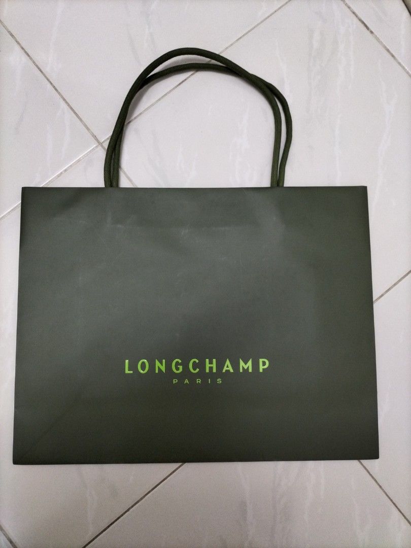 Longchamp paper bag sales