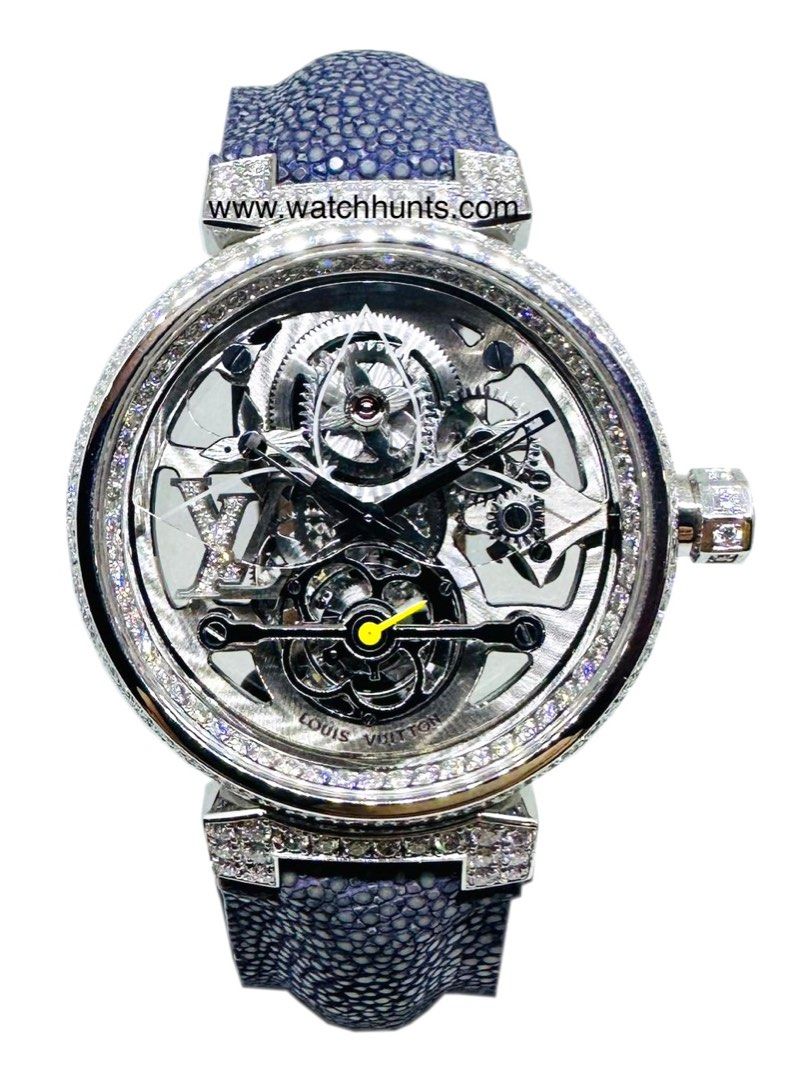 Louis vuitton skeleton watch shop