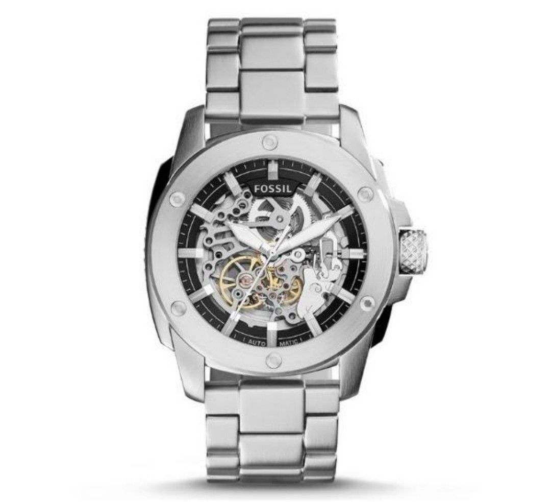 Lowest Price Fossil Men s Automatic Skeletal Dial Stainless Steel Watch Birthday gift birthday fossil BRAND NEW IN BOX Men s Fashion Watches Accessories Watches on Carousell