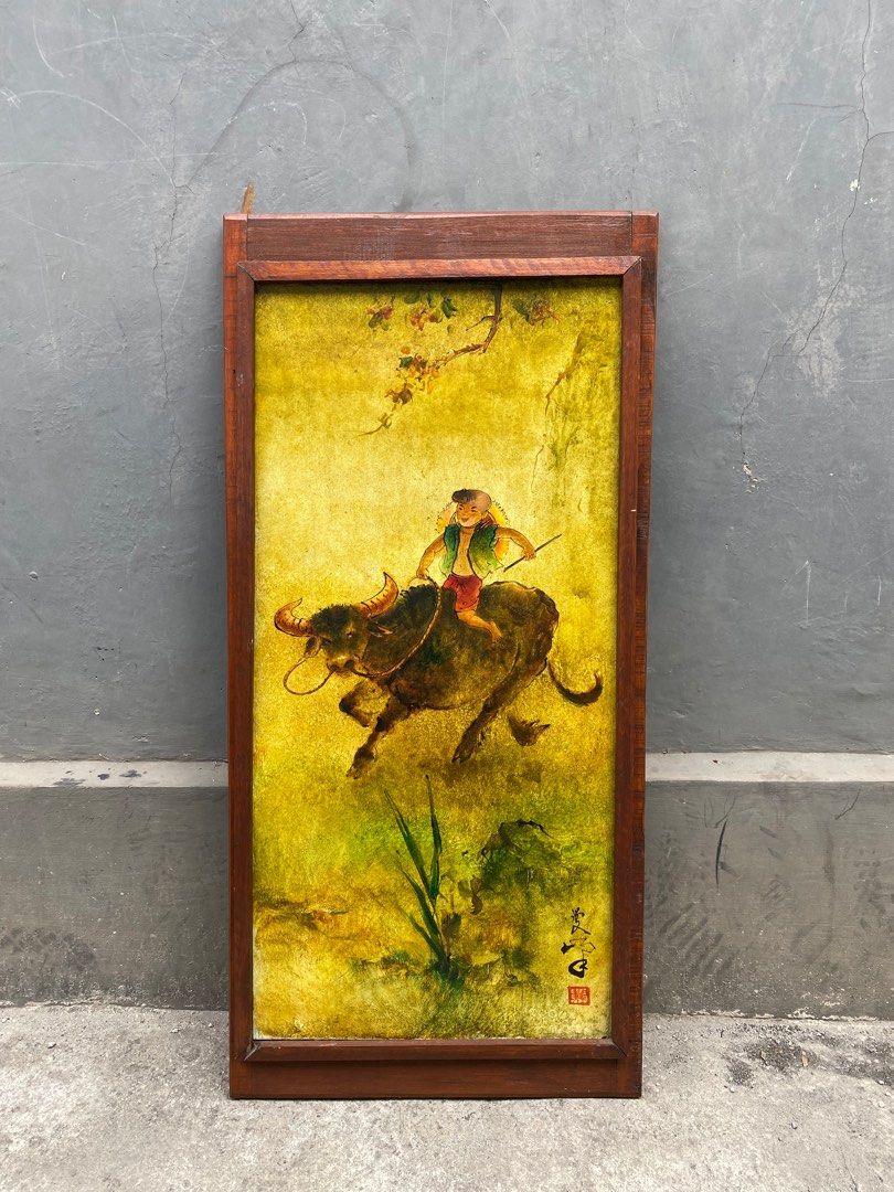 Lukisan lee man fong, Antik, Pajangan di Carousell