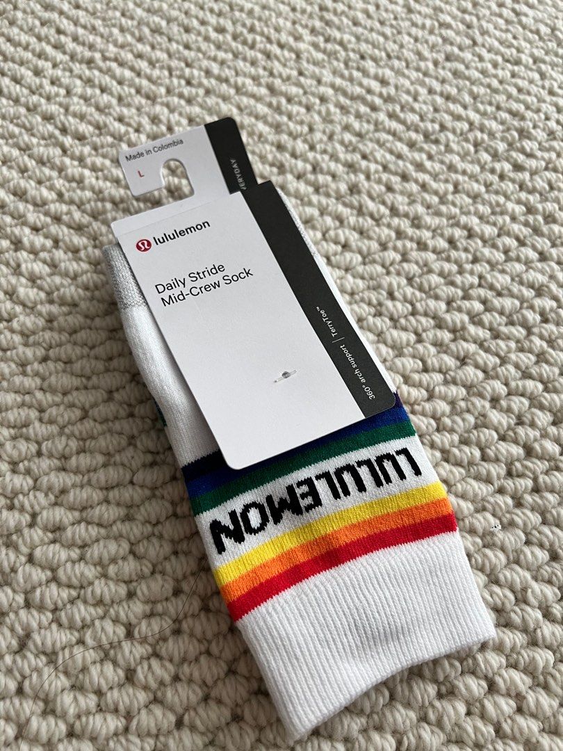 Lululemon sock, Women's Fashion, Watches & Accessories, Socks & Tights