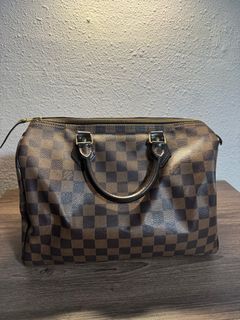 Louis Vuitton Monogram Lamb Leather Speedy BB 2way Shoulder Bag Noir M57111  Jp