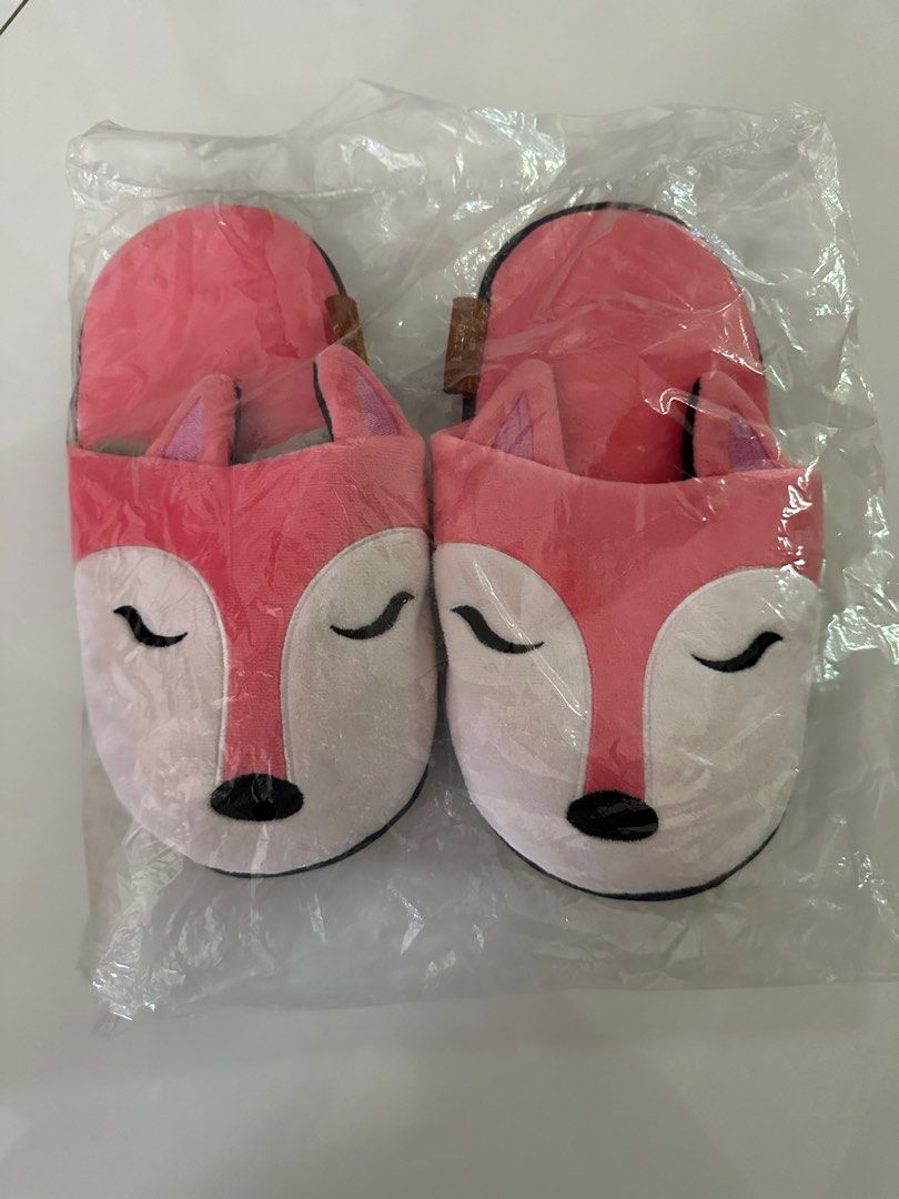 Fox slippers for adults online