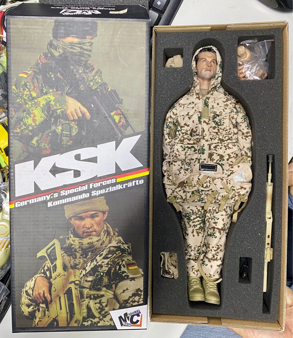 MC TOYS 1/6 FIGURE KSK GERMANY'S SPECIAL FORCES KOMMANDO