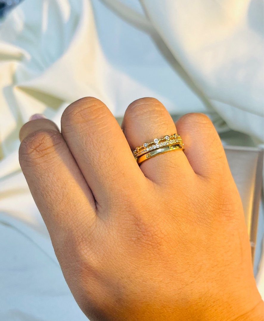 Thai gold cheap wedding rings