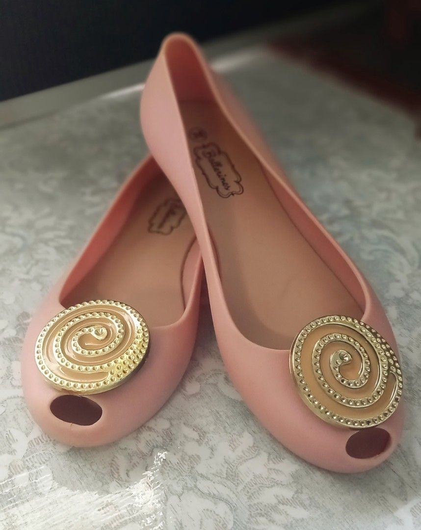 Mendrez Jelly Flat Shoes