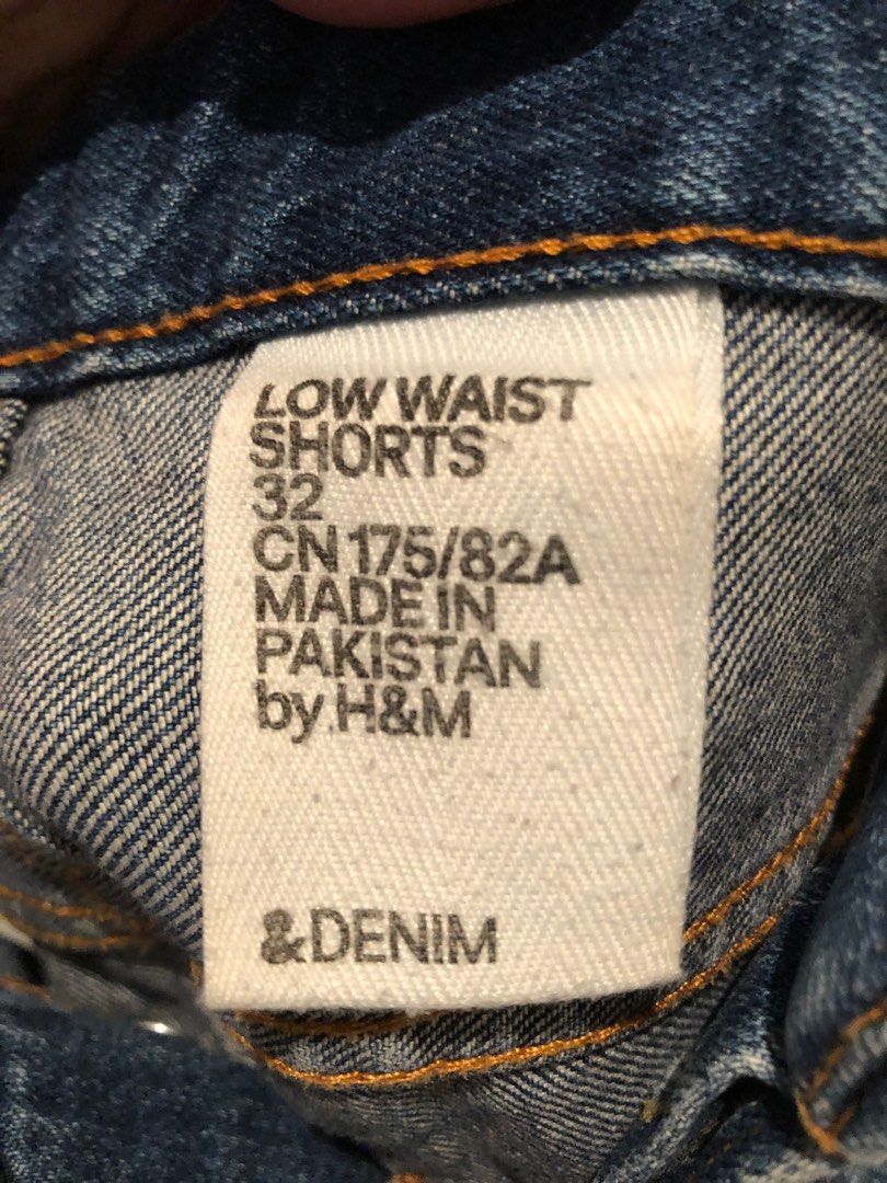 Mens Jean Shorts H M 32 Waist Medium Men s Fashion Bottoms