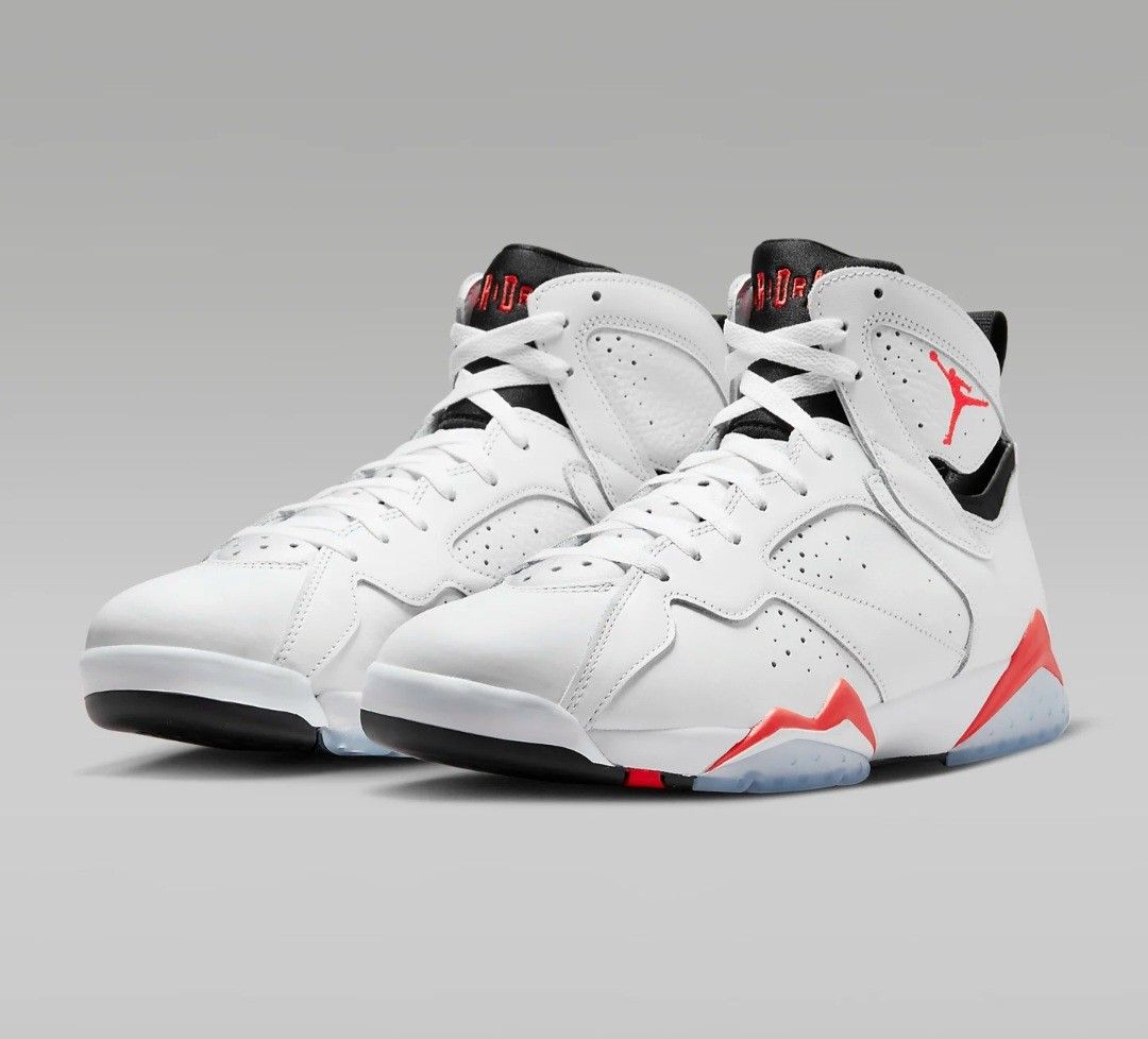 Men s US 9 Air Jordan 7 Retro Infrared Men s Fashion Footwear