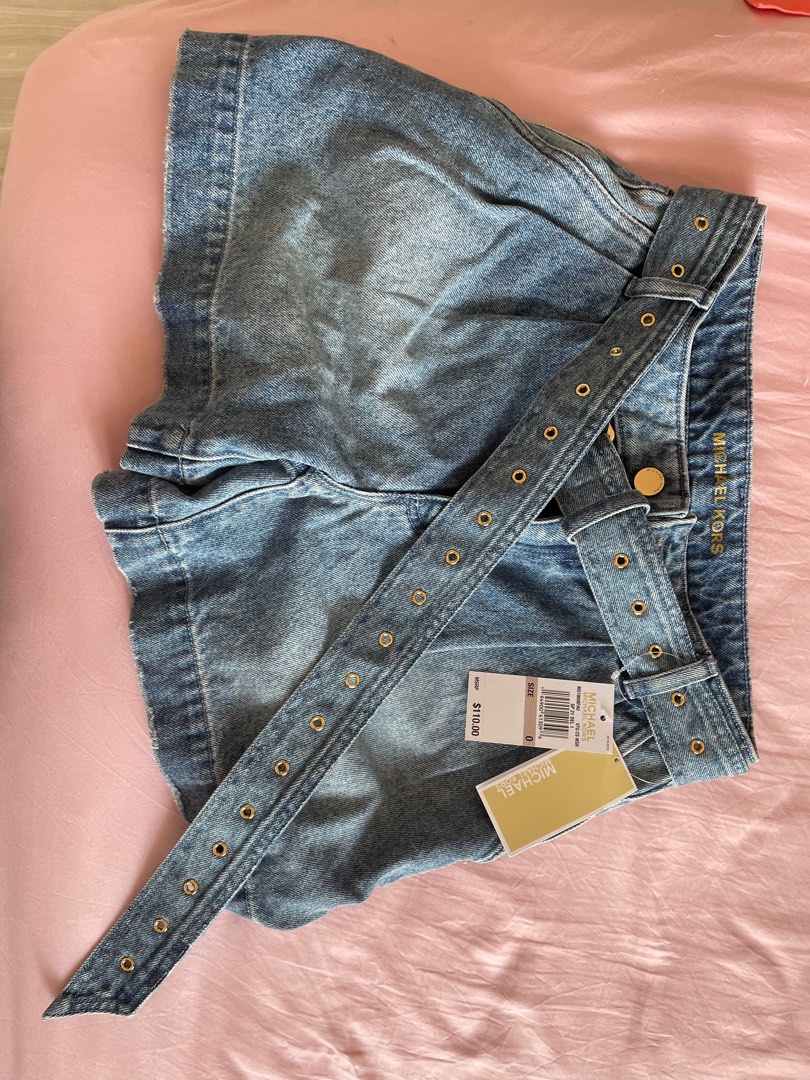 Michael kors denim shorts store