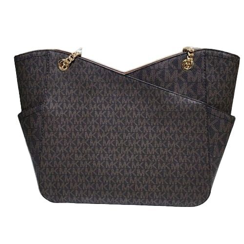 michael kors purse dark brown