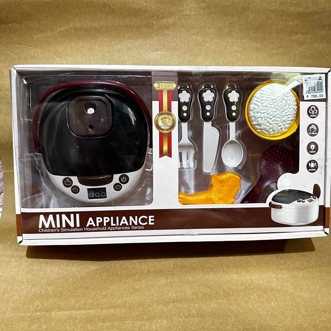 Mini Kitchen Appliances Play and Learn Toy, Hobbies & Toys, Toys