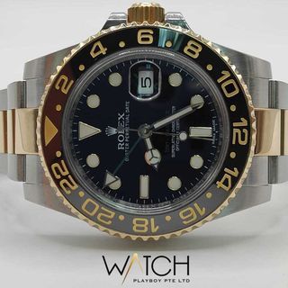 Mint 2015/01 Rolex GMT-MASTER II - 116713LN Black Dial