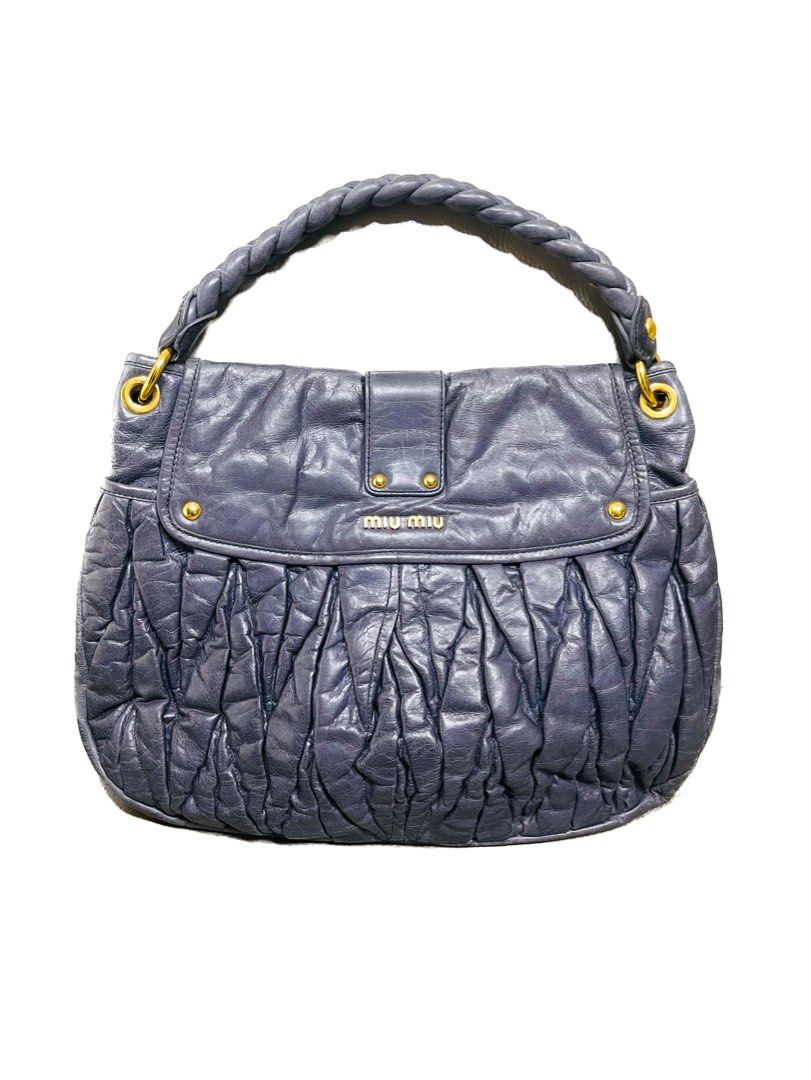 Miu Miu Matelasse 2 way Leather Bag Carousell