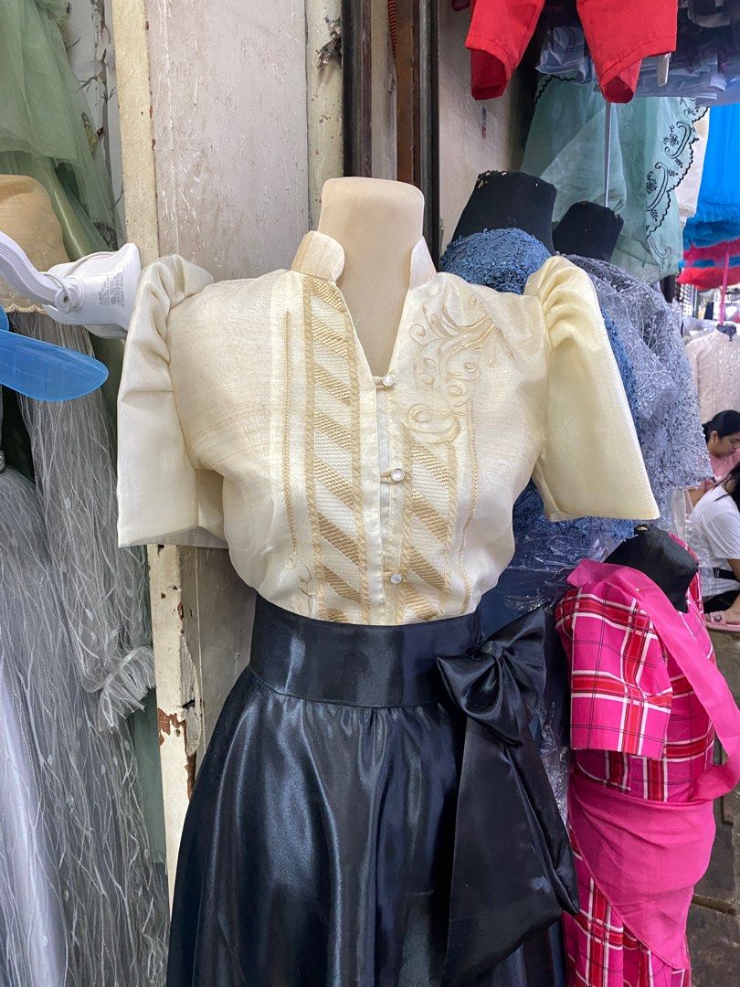 Modern filipiniana formal for rent Women s Fashion Tops Blouses on Carousell