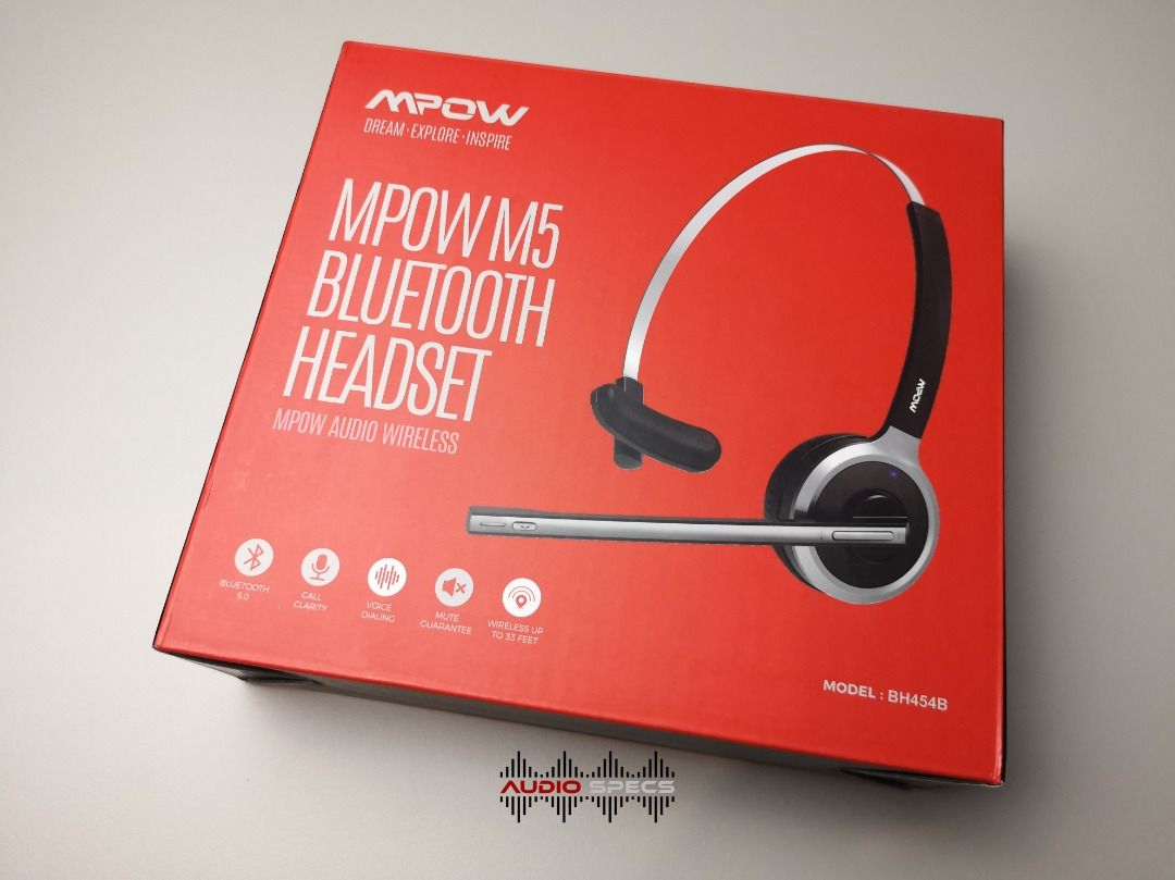 MPOW M5 Pro Bluetooth Headset with Microphone (Category: Headphones & Headsets) located in Quezon City. Submitted by allanpauco (Listing ID 1265084795, Image 3). Description: 🔥 MPOW M5 Bluetooth Headset with Microphone 🔥 Brand new units available on hand ₱1,350 Mpow 454AB [078AB Upgraded] Bluetooth 5.0 Wireless Headphone Headset with Noise Reduction Mic for Phones, Skype, Call Center, Office (Support Media Playing) • Noise Canceling Bluetooth H