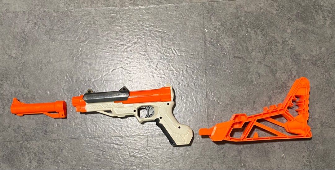 Nerf N-strike Sharpfire (Category: Action & Battle Toys) located in Singapore. Submitted by kirkifiedlordus67 (Listing ID 1265084539, Image 3). Description: A rare N-strike blaster..