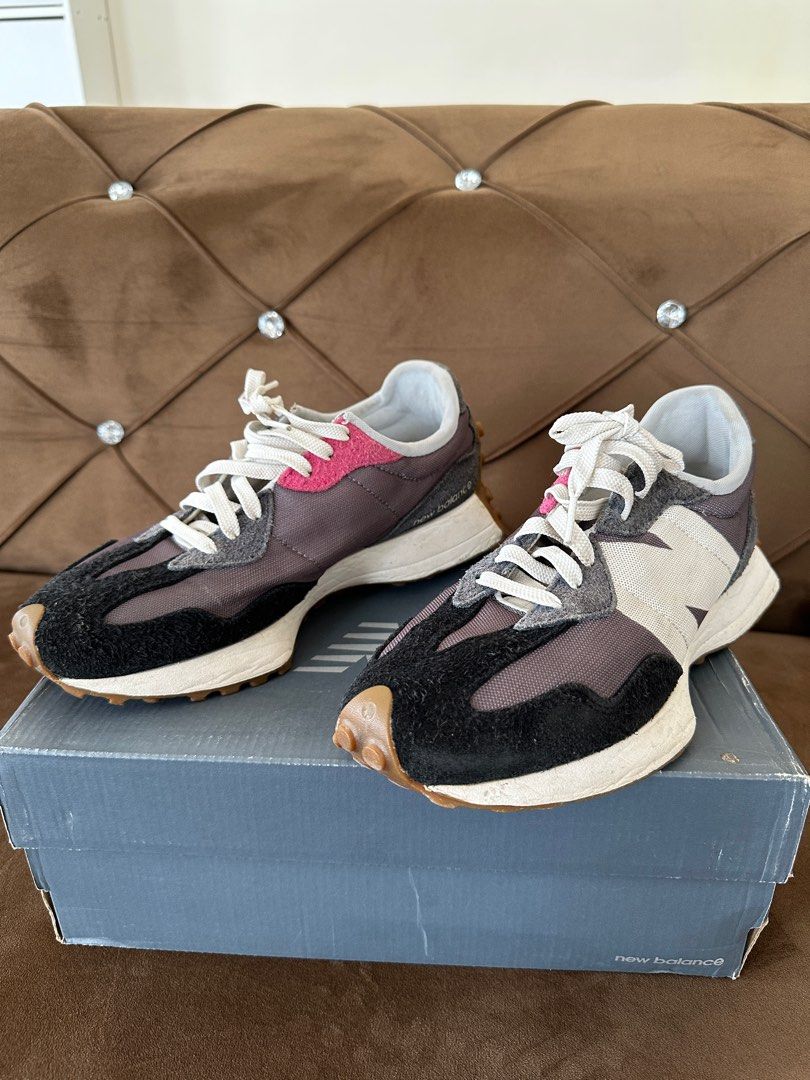New balance 327 castle rock best sale indigo