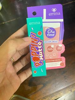 NEW Lip Matte Emina shade 13 Brown Sugar Milk Tea - limited edition Chattime
