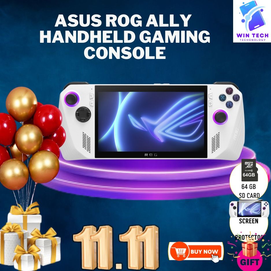  Asus ROG Ally 512GB Gaming Handheld 7-inch
