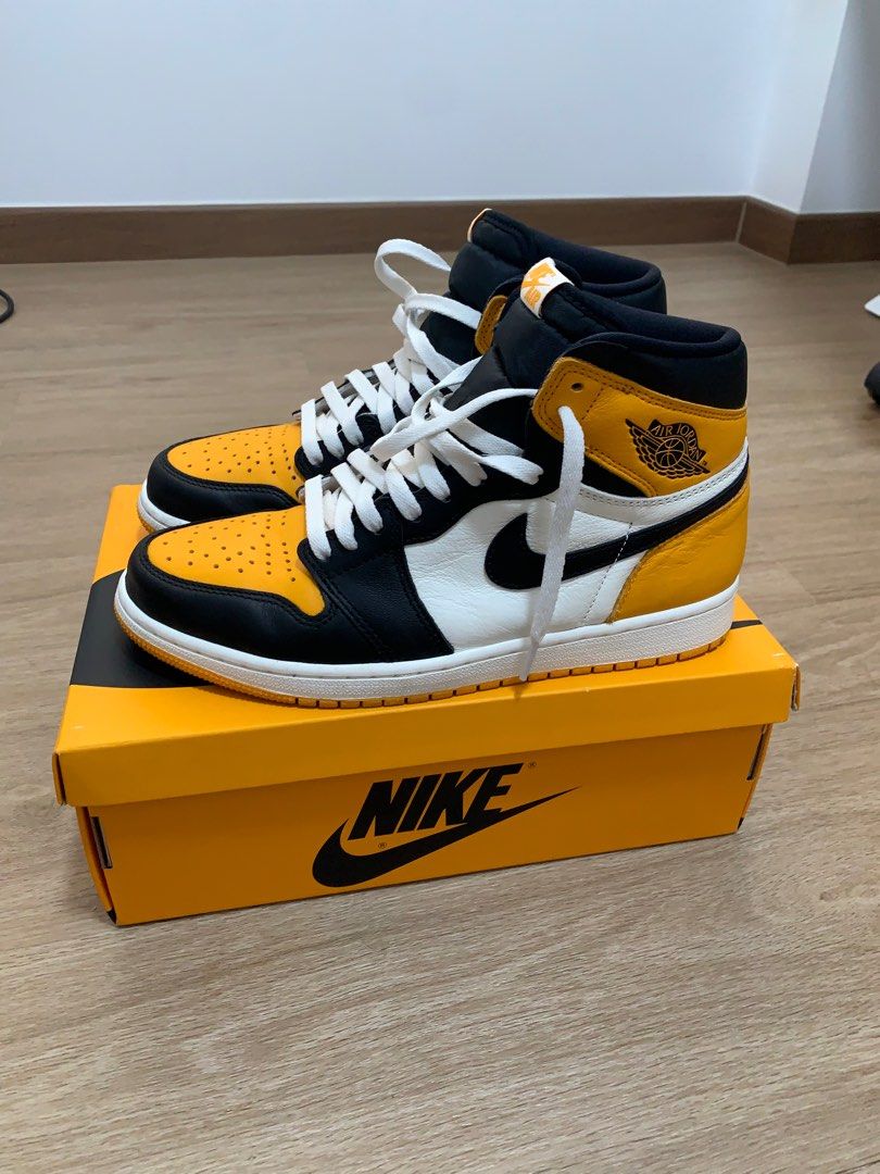 Nike Air Jordan 1 High Retro OG 'Taxi', Men's Fashion Nike Air Jordan 1 High Retro OG 'Taxi', Men's Fashion
